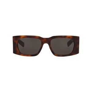 Saint Laurent Square-Frame Recycled Acetate Sunglasses Multi Womens